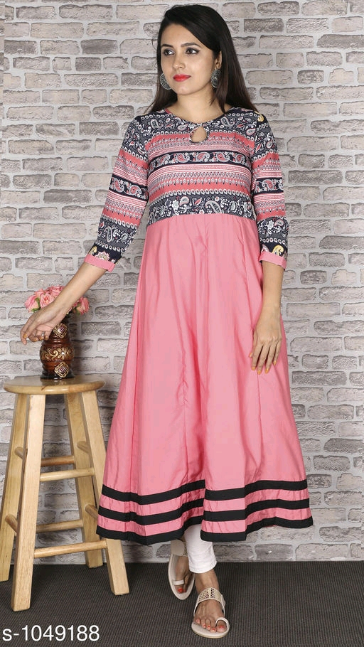 Fleurista Crepe Kurti