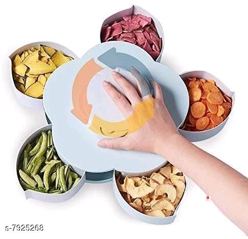 Flower Serving Rotating Tray