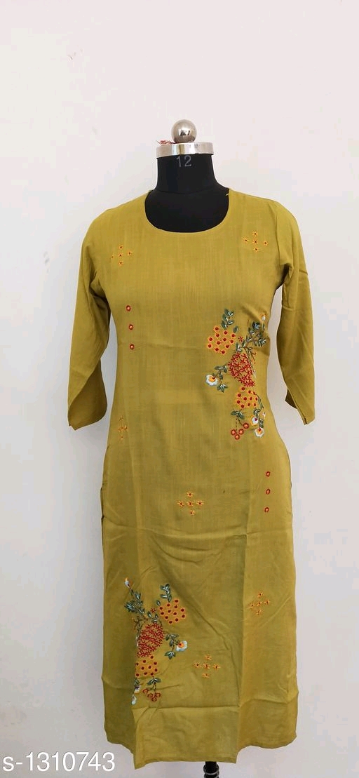 Navya Ethnic Cotton Women's Kurtis