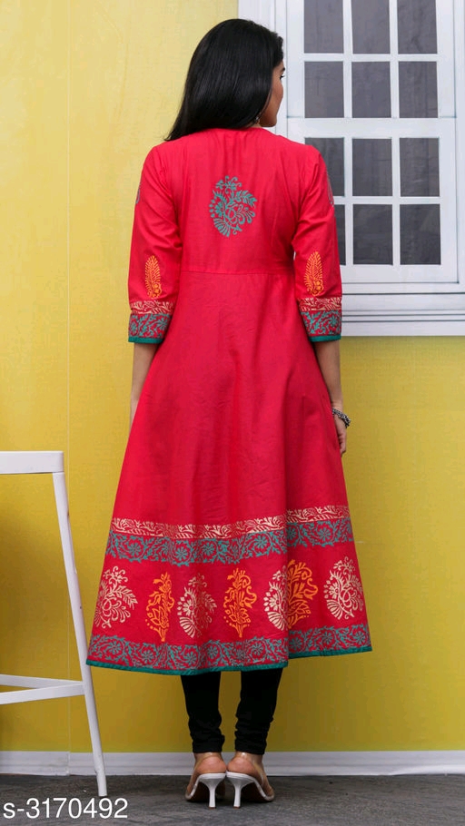 Myhra Stylish Women's Cotton Kurtis