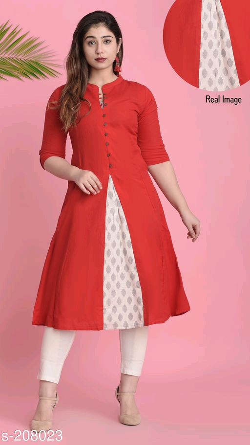 Selfie Summer Cotton Kurtis