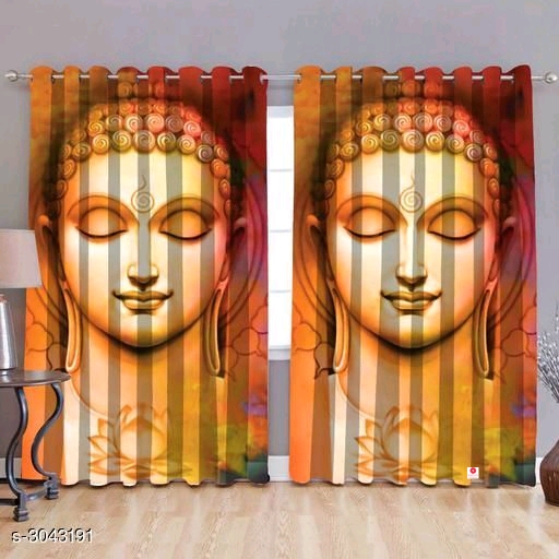 Pooja Door Curtains