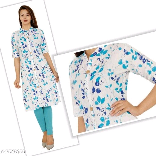 Eiliyah Attire Cotton Women's Kurtis