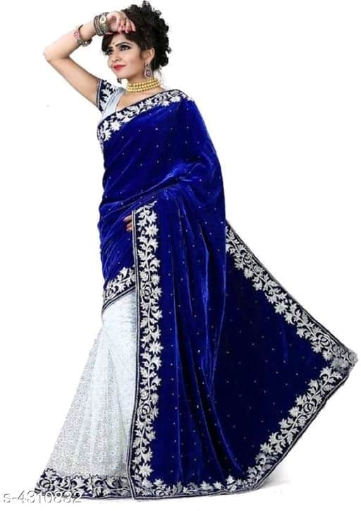 Velvet Saree