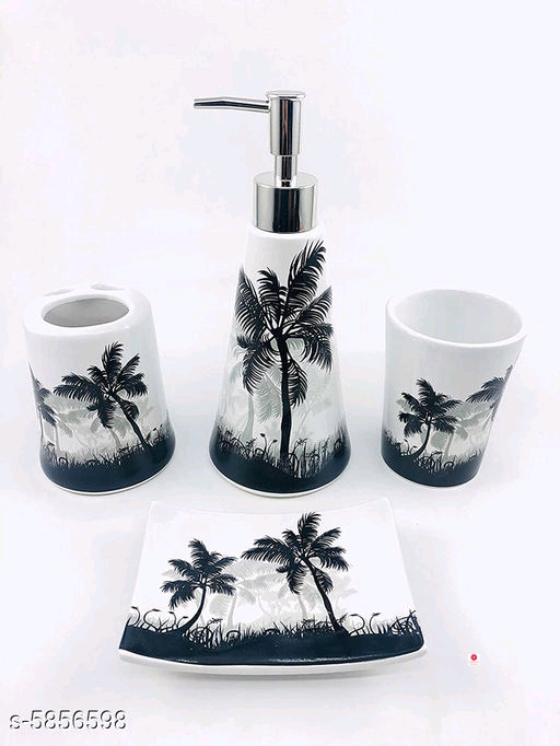 Ceramic Stylish Bathroom Set