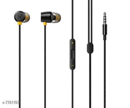 Realme Black Earphones